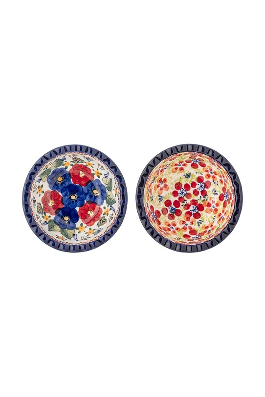 Kuchnia i bar Bloomingville zestaw misek Florist 380 ml 2-pack 82072586 czerwony