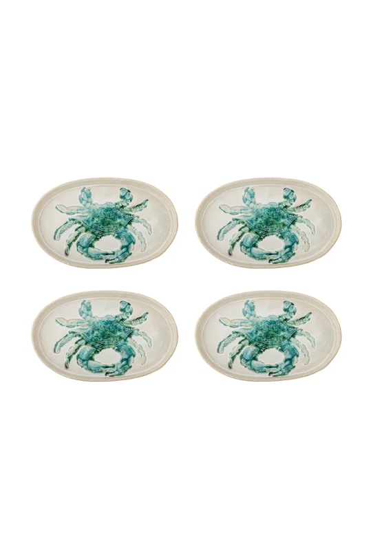 Bloomingville zestaw talerzy Hadden 29 x 2,5 x 18 cm 4-pack multicolor 82072613