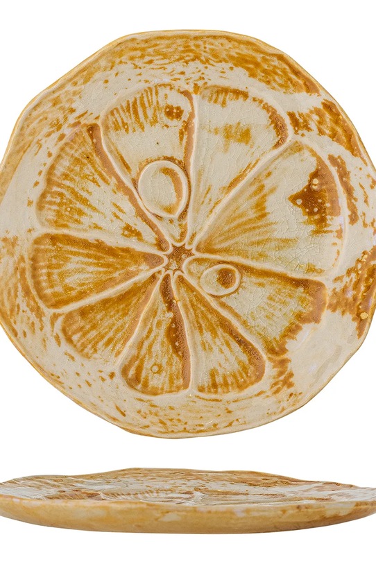Κουζίνα και μπαρ Πιάτο Bloomingville Golda 17 x 1,5 x 15,5 cm 82072542 πολύχρωμο