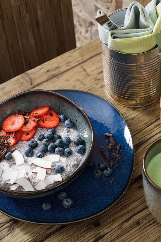 Villeroy & Boch talerz Lave 28 x 27,8 cm granatowy 1042612610