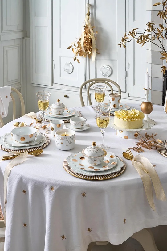 Pip Studio un set de farfurii Dot Delight 23 cm 2-pack 51001511 galben