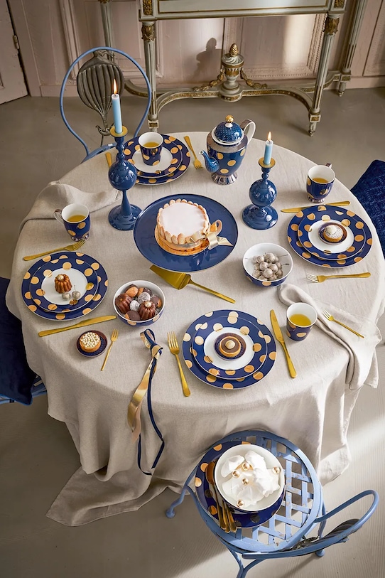 Pip Studio zestaw talerzy Dot Delight 23 cm 2-pack 51001517 multicolor