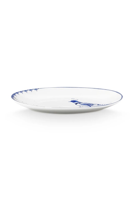 Pip Studio talerz Pip&The Blue Bird 30 cm 51001533 niebieski AA00