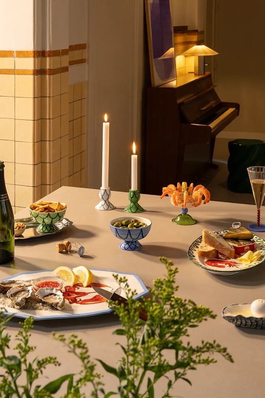 &k amsterdam zestaw pucharków do deserów tulip 300 ml 2-pack 351.07 multicolor