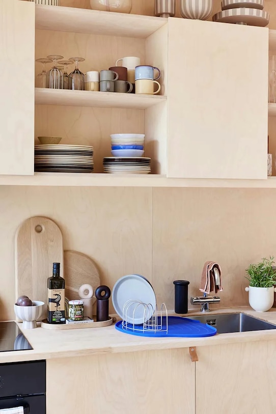 OYOY zestaw talerzy Yuka 27 x 27 x 1,9 cm 2-pack żółty L300773