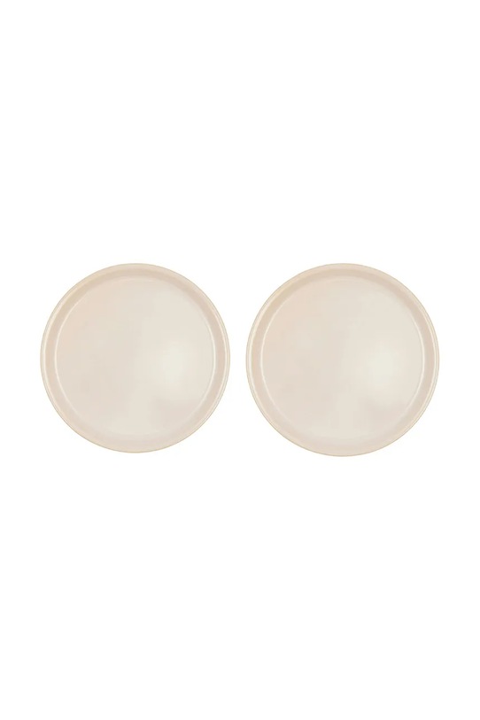 OYOY zestaw talerzy Yuka 27 x 27 x 1,9 cm 2-pack beżowy L300689