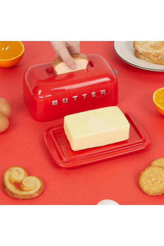 Balvi maselniczka 11,8 x 18,9 x 11,3 cm czerwony 28137