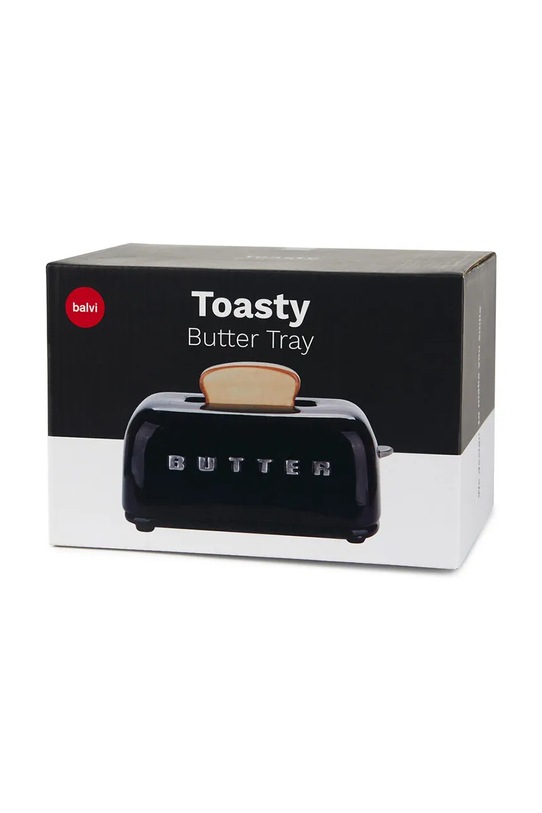 Kuchnia i bar Balvi maselniczka 11,8 x 18,9 x 11,3 cm 28139 czarny