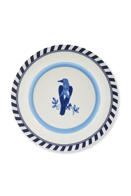 Pols Potten zestaw talerzy bird patterned 27 cm 2-pack 230.400.671 multicolor AA00