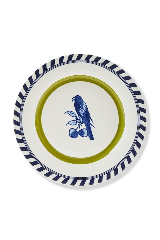 Pols Potten zestaw talerzy bird patterned 27 cm 2-pack 230.400.673 multicolor AA00