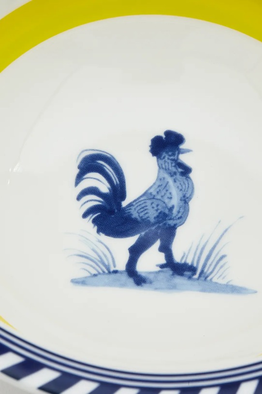 Pols Potten miska bird patterned 17 cm multicolor 230.400.676