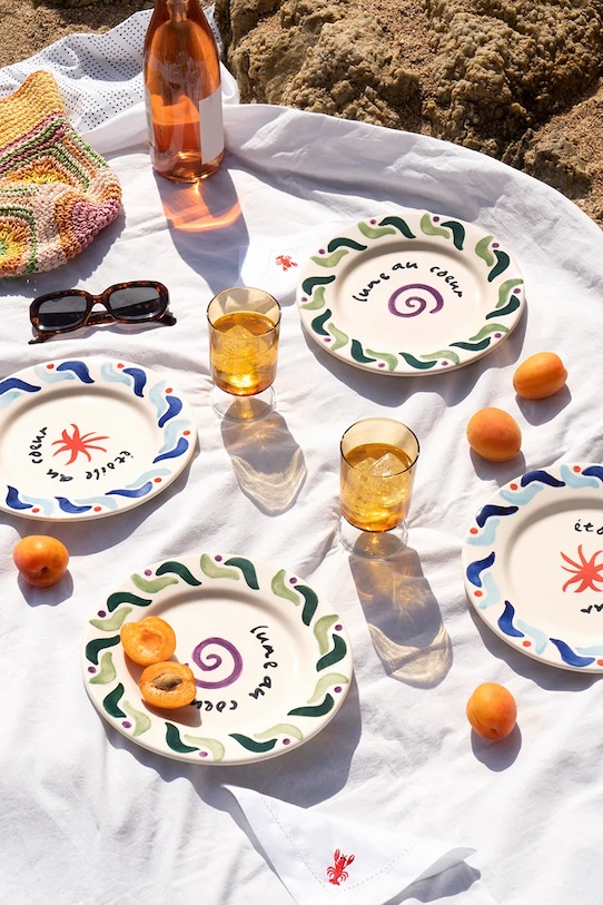 Octaevo zestaw talerzy Cala Secreta 22 cm 4-pack OCACVA.25