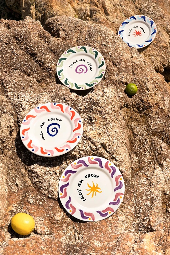 Octaevo zestaw talerzy Cala Secreta 22 cm 4-pack OCACVA.25