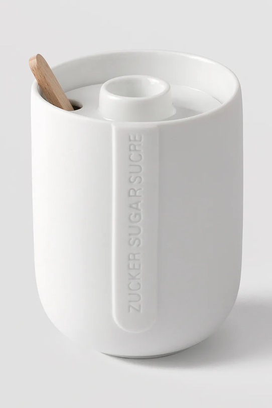 Raeder cukiernica z łyżeczką Cozy Time 7 x 9,5 cm biały C17104