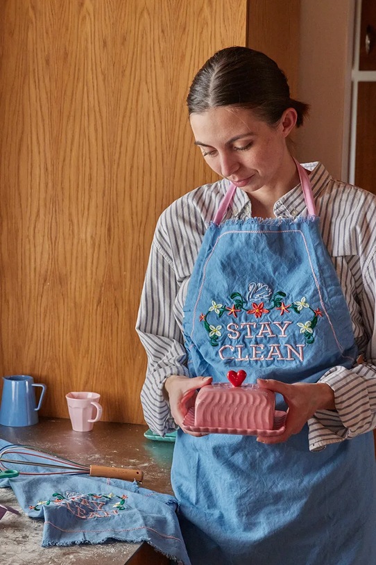 Rice maselniczka 18 x 17,5 x 21 cm CEBUD.I różowy