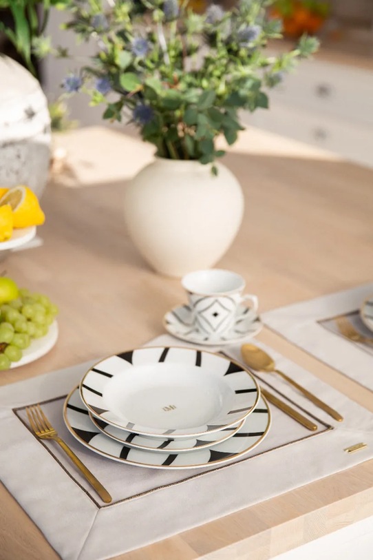 La Mania zastawa stołowa dla 1 os. Bauhaus 3 szt. multicolor 5905549406373