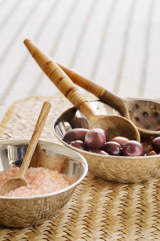 Madam Stoltz zestaw mis do serwowania ze stali nierdzewnej 39049 szary AA00