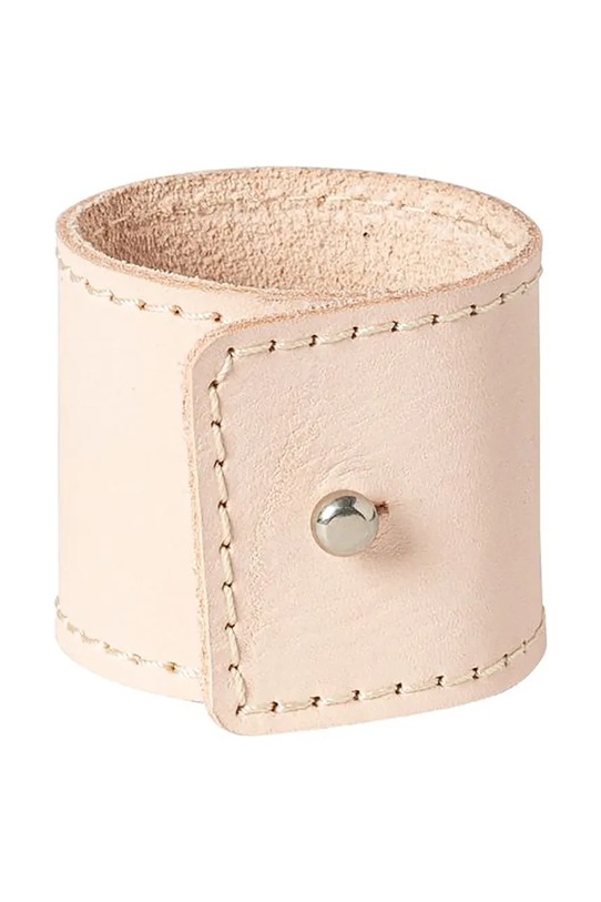 Costa Nova obrączki do serwetek ze skóry naturalnej 4,5 cm beżowy O30357.BLS