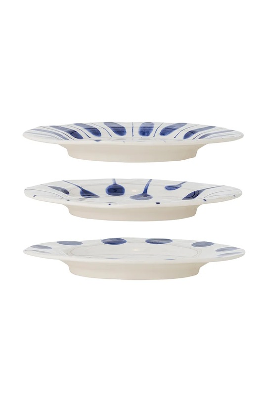 Набор салатных тарелок Bloomingville Linora 22 cm 3 шт 82072671 белый AA00