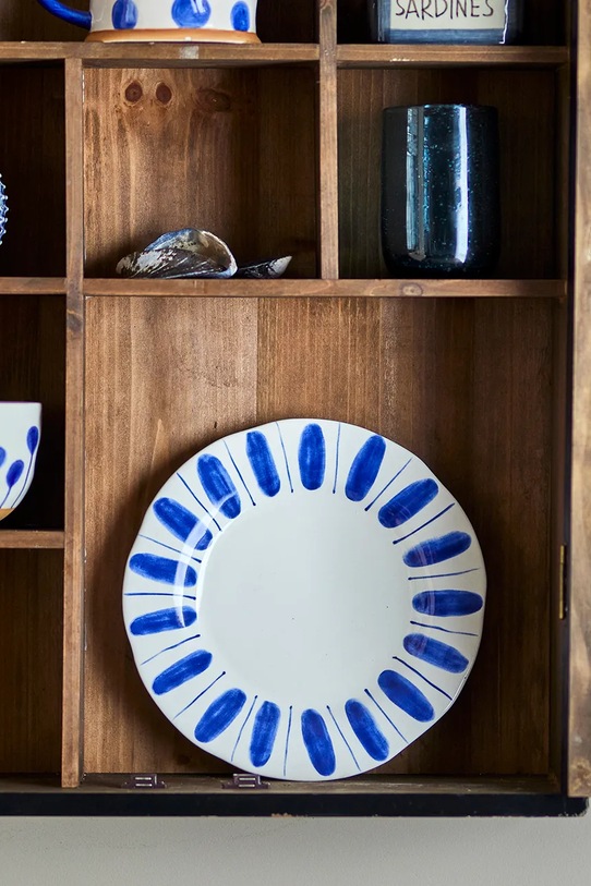 Набор салатных тарелок Bloomingville Linora 22 cm 3 шт 82072671 белый