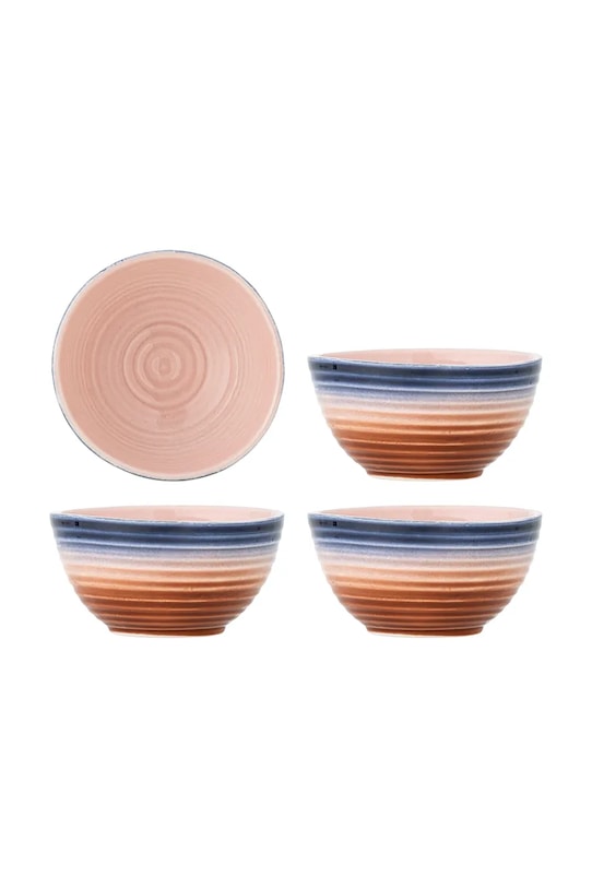 Bloomingville zestaw misek Tatum 350 ml 4-pack multicolor 82072714