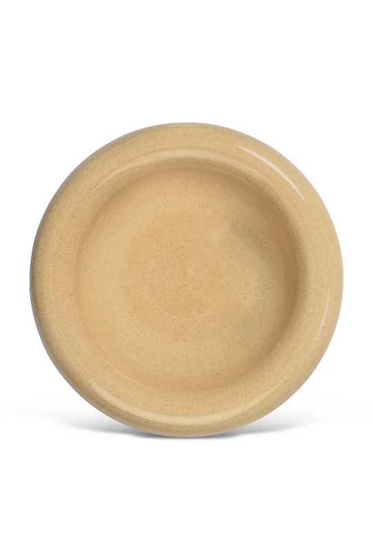 Byon talerz głęboki z kamionki 22,5 x 6 cm beżowy 5211300903