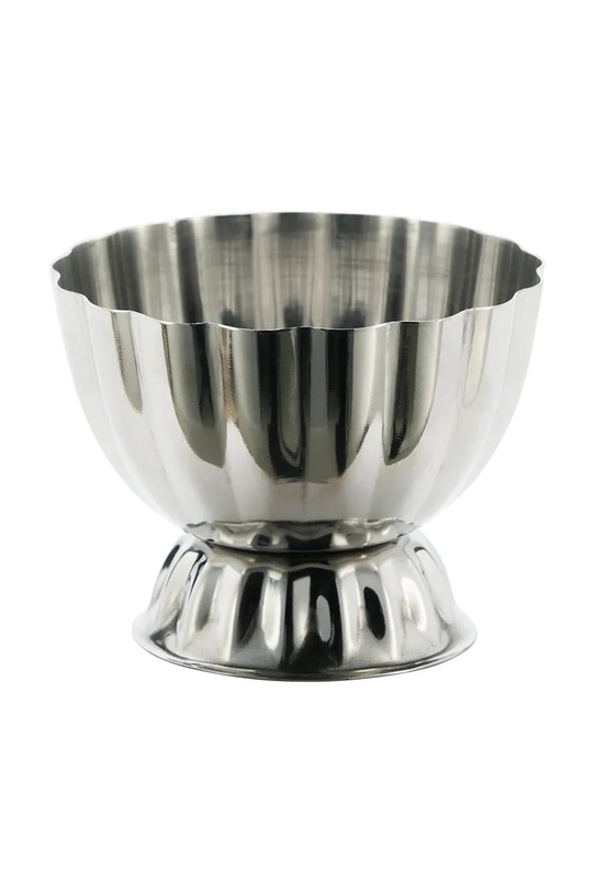 Madam Stoltz miseczka do przekąsek ze stali nierdzewnej 8 x 6 cm szary 39625