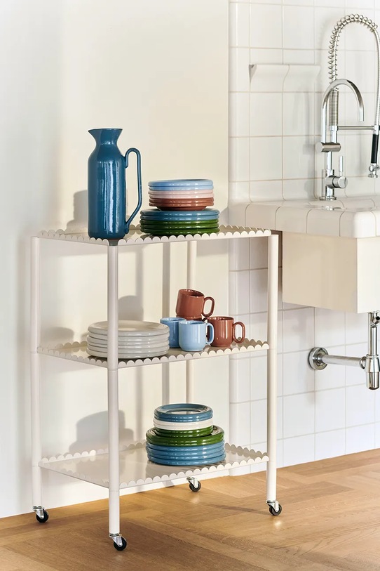 HAY zestaw talerzyków do przekąsek z terakoty 2,4 x 18 x 18 cm AC459.A668.AI60.02TO brązowy