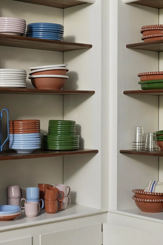 HAY zestaw talerzyków do przekąsek z terakoty 2,4 x 18 x 18 cm AC459.A668.AI60.02TO