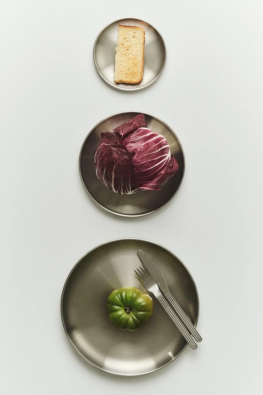 HAY набір тарілок для сервірування із нержавіючої сталі 26 x 26 cm AE959.A668.AS25