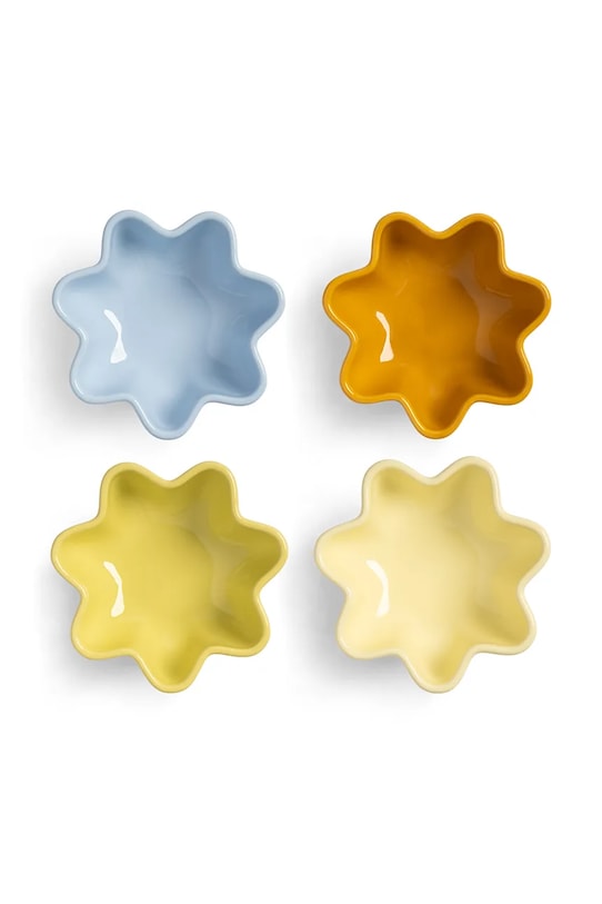 &k Amsterdam zestaw miseczek z kamionki 7 cm 2838.08 multicolor AA00