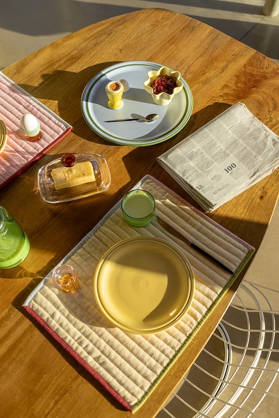 K Amsterdam maselniczka ze szkła barwionego 19 x 12,5 x 10 cm 362.08 różowy