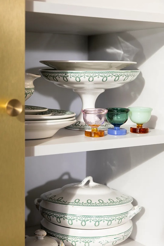 &k amsterdam підставка для яєць з кольорового скла 5,5 cm 362.04