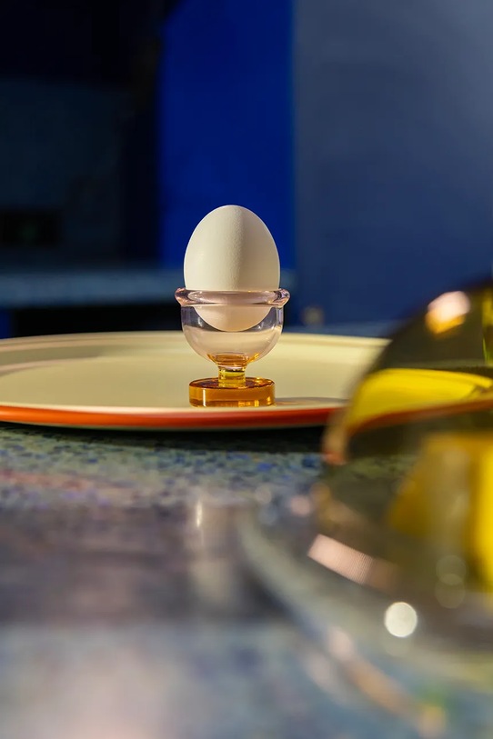 Kuchnia i bar &k amsterdam kieliszki do jajek ze szkła barwionego 5,5 cm 362.06 multicolor