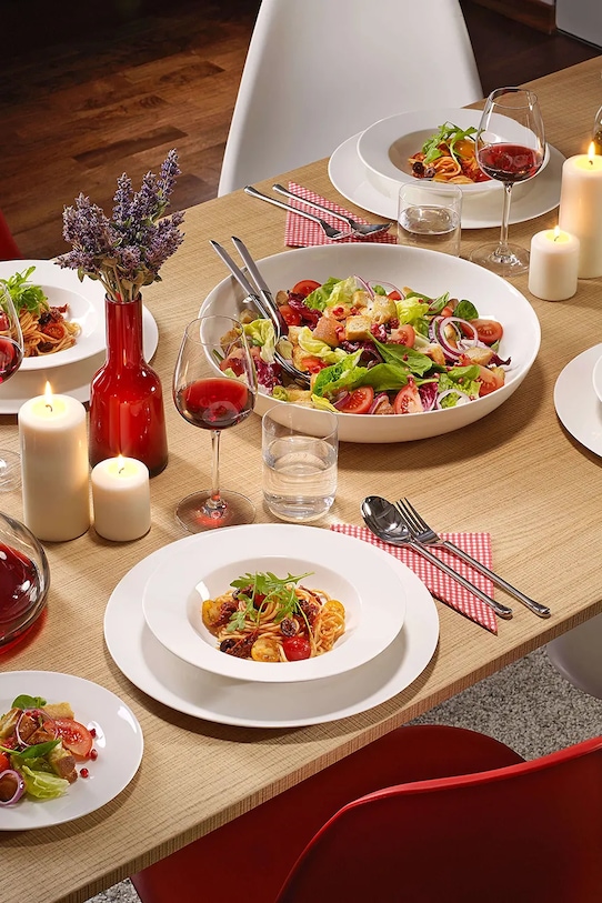 Kuchnia i bar Villeroy & Boch talerz obiadowy z porcelany 32 cm 10.4153.2680 beżowy