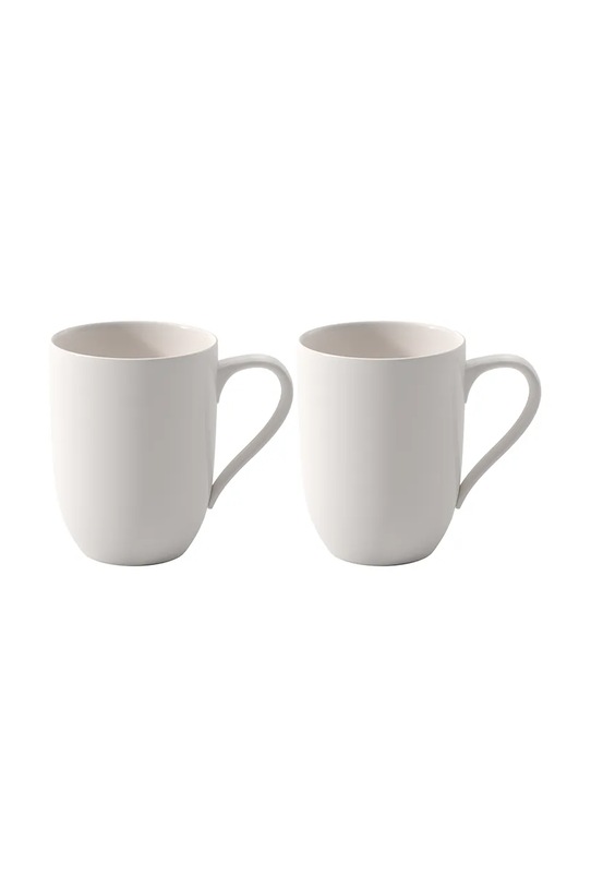 Villeroy & Boch komplet śniadaniowy z porcelany biały 10.4153.7041