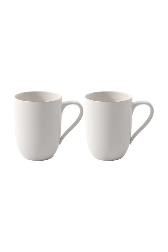 Villeroy & Boch komplet śniadaniowy z porcelany biały 10.4153.7041