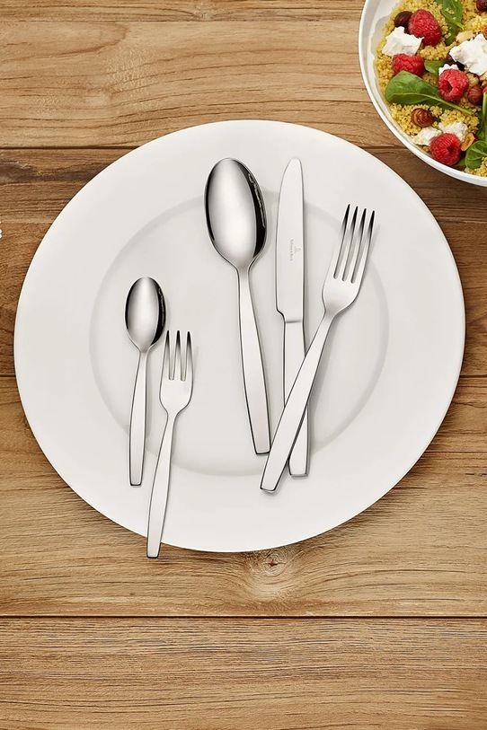 Kuchnia i bar Villeroy & Boch serwis śniadaniowy z porcelany 10.4153.7277 biały