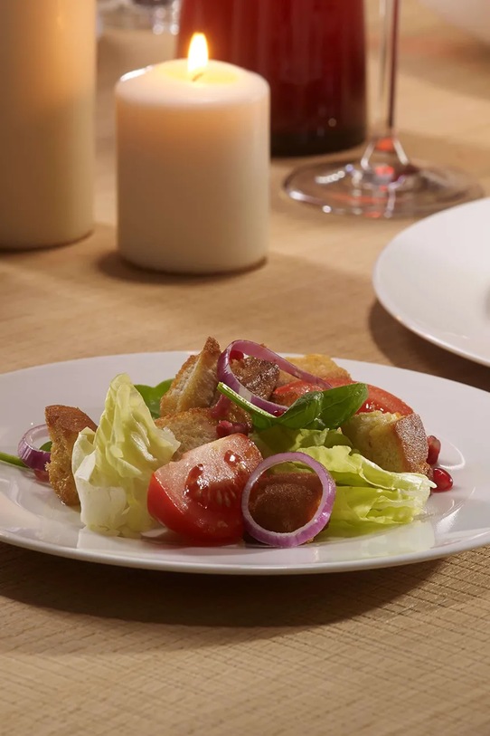 Villeroy & Boch serwis śniadaniowy z porcelany biały 10.4153.7277