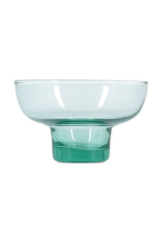 BonBistro zestaw miseczek do serwowania ze szkła barwionego 13,5 x 8 cm turkusowy 614317