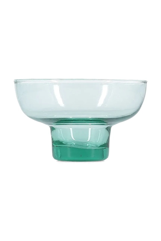 BonBistro zestaw miseczek do serwowania ze szkła barwionego 13,5 x 8 cm turkusowy 614317