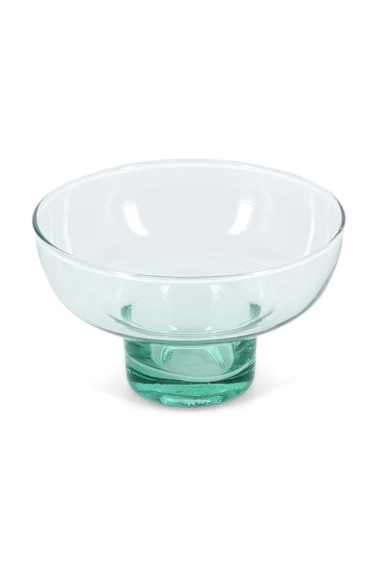 BonBistro zestaw miseczek do serwowania ze szkła barwionego 13,5 x 8 cm 614317 turkusowy AA00