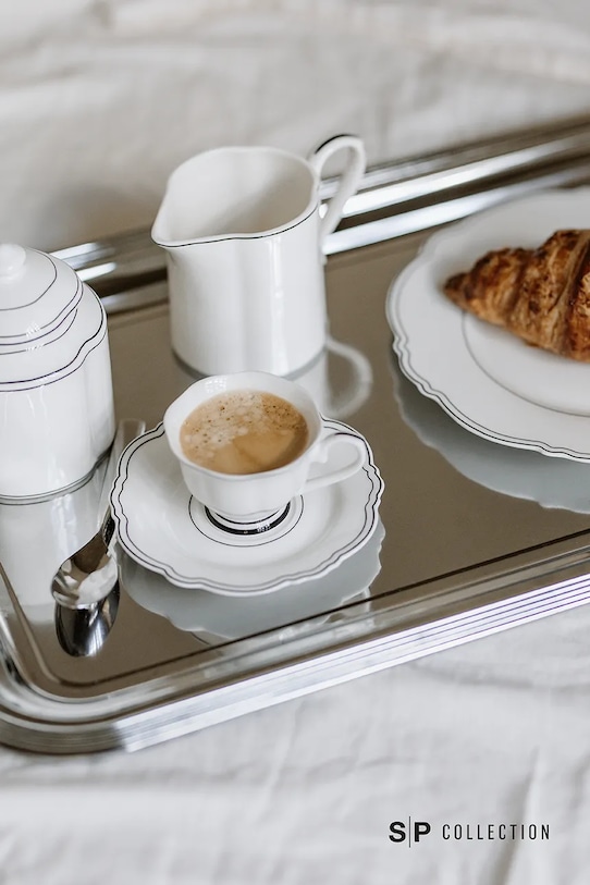 S|P Collection zestaw cukiernica i mlecznik z porcelany 290 ml 856237