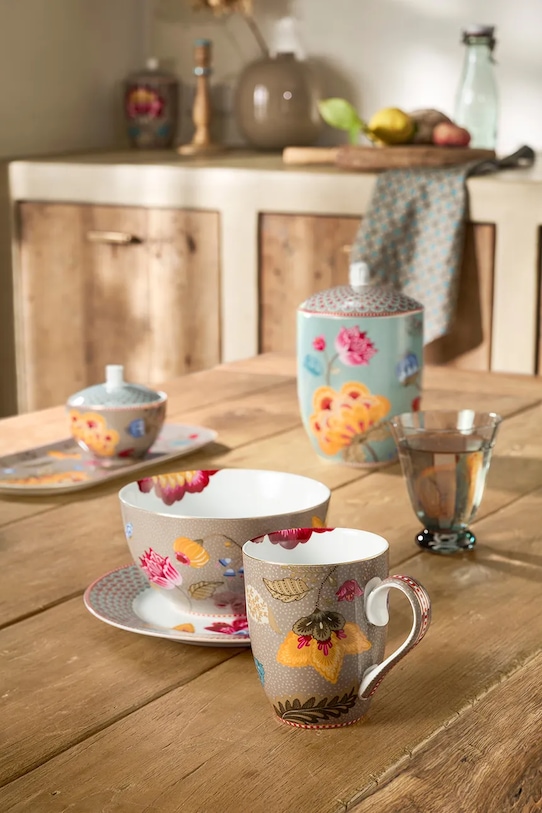 Pip Studio zestaw śniadaniowy do serwowania z porcelany 51020218