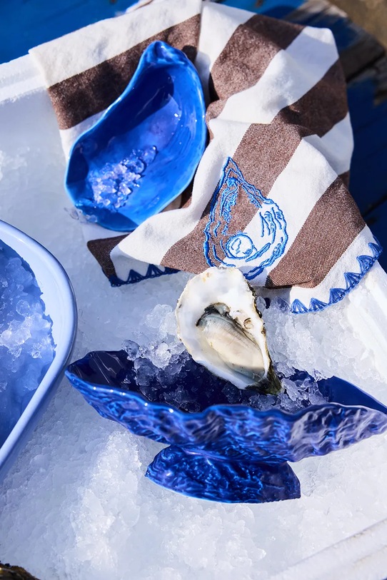 Kuchnia i bar Byon miseczka do serwowania z porcelany 19,5 x 11,5 x 7 cm 5228660833 niebieski