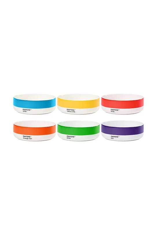 Pantone zestaw miseczek z porcelany multicolor 101620000