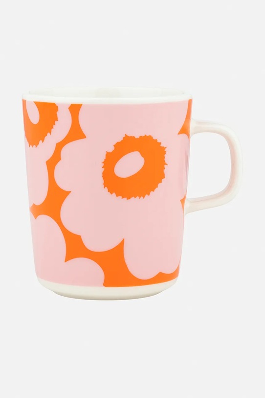 Marimekko zestaw śniadaniowy z kamionki 075732.132 różowy AA00