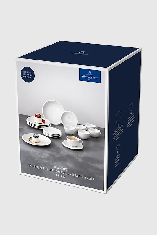 Kuhinja i bar Villeroy & Boch set posuđa za kavu od porculana 10.4264.7126 bijela