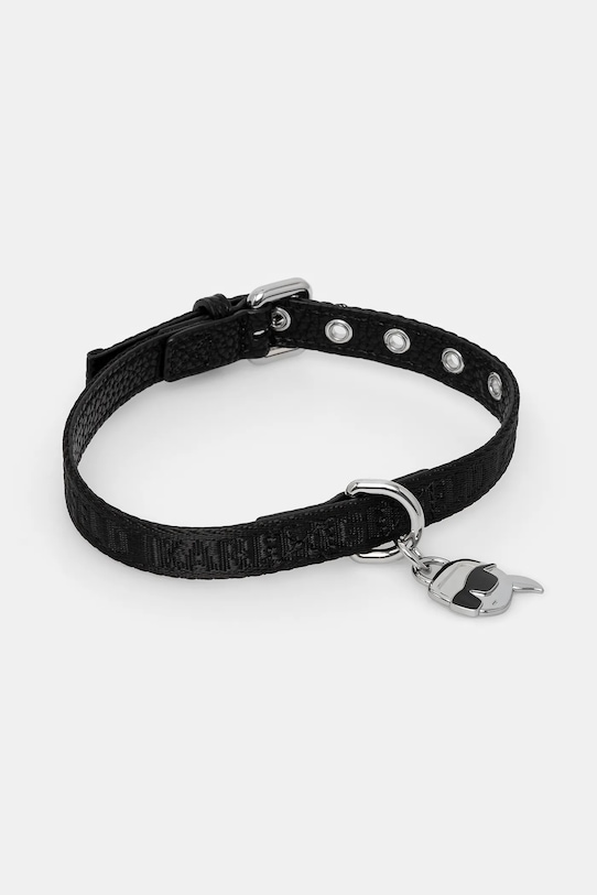 Obojok pre domáce zvieratá Karl Lagerfeld čierna A1M42040