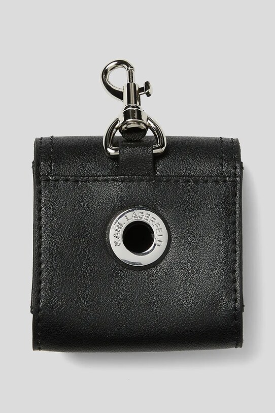 Lifestyle Karl Lagerfeld kutyapóráz tokkal Ikon A1W42046 fekete